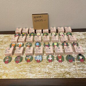 2025 The Muppet Christmas Carol Advent Pins - Message to see what's available !!